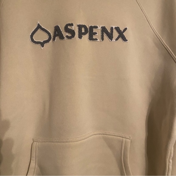 ASPENX Olsen Tri Blend Fleece Hoodie cream  (Ivory ) available brand new - Picture 4 of 7
